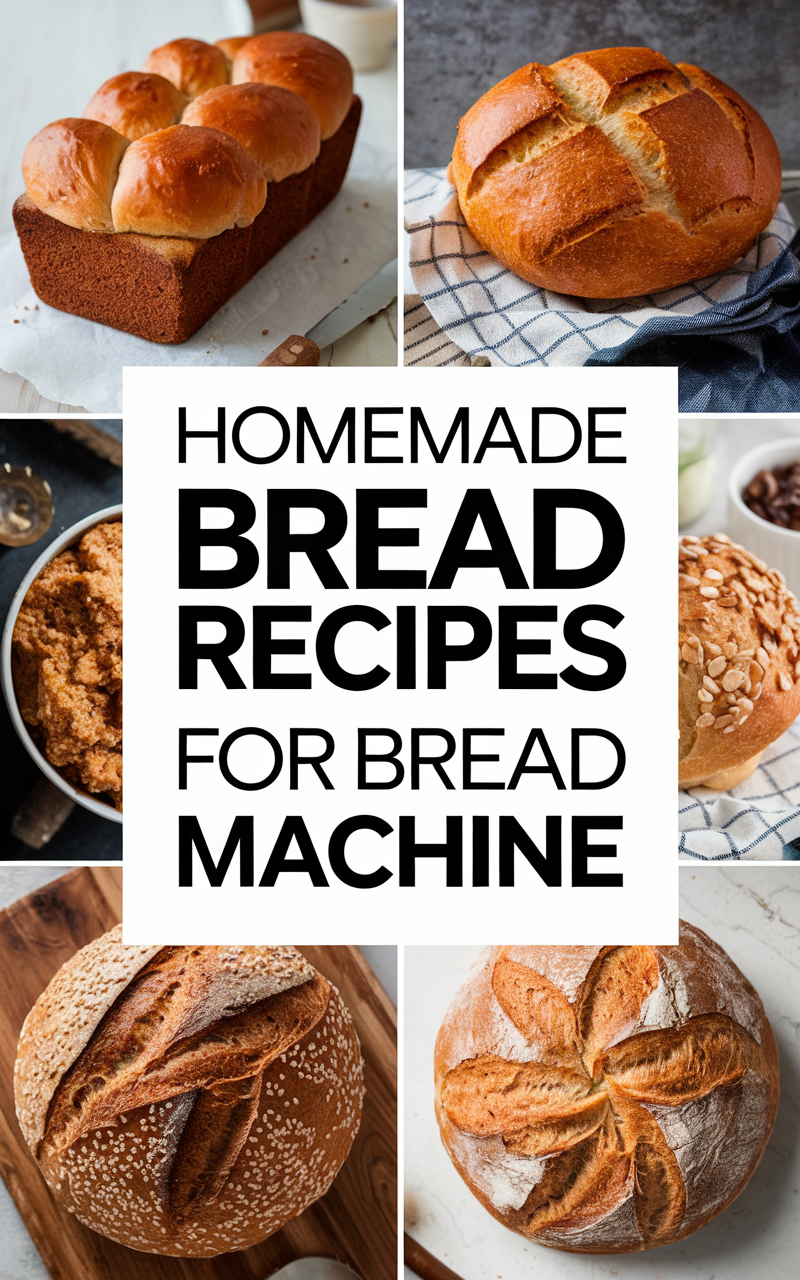 Homemade Bread Recipes for Bread Machine