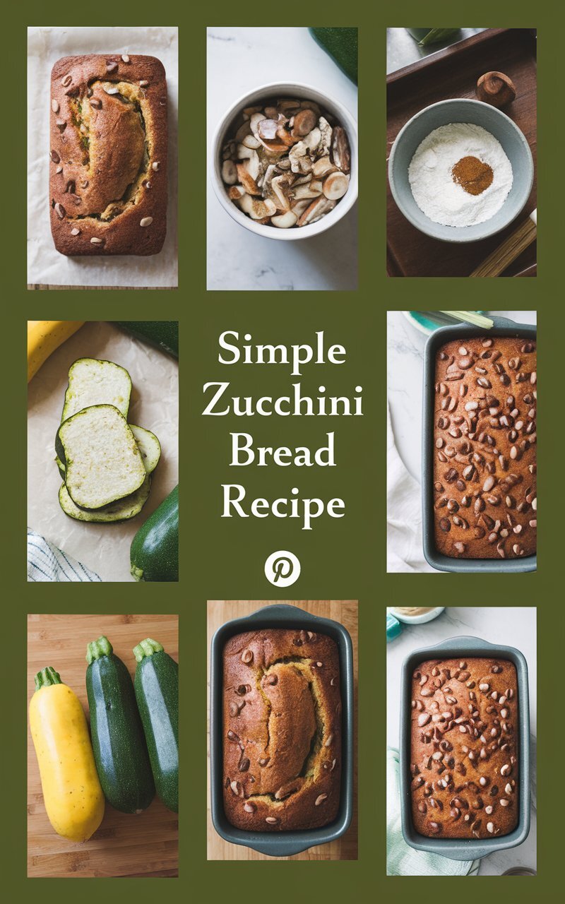 Simple Zucchini Bread Recipe