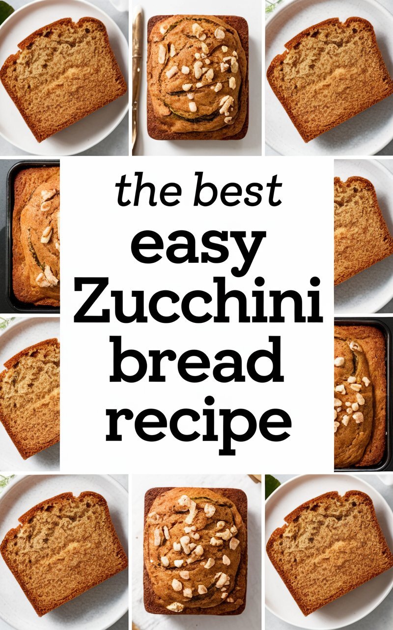 The Best Easy Zucchini Bread Recipe