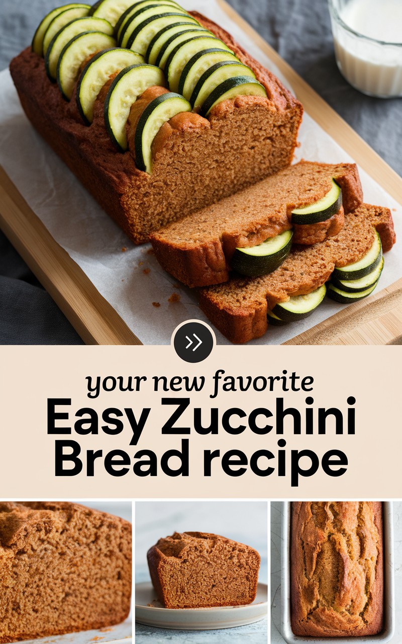 Your New Favorite Easy Zucchini Bread Recipe