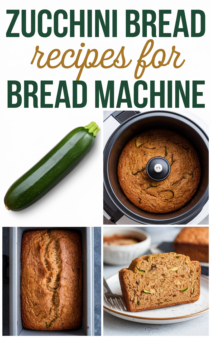 Zucchini Bread Recipes for Bread Machine