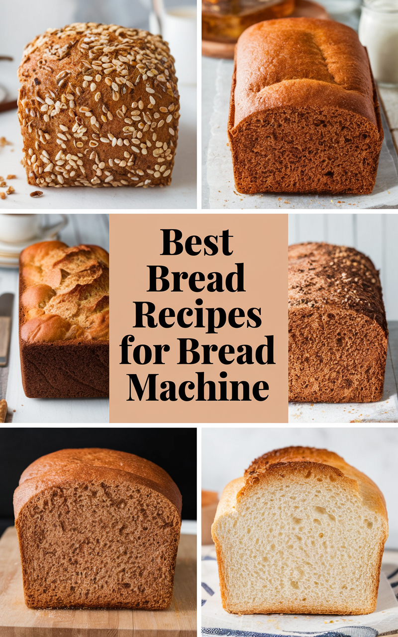 Best bread recipes for bread machine